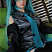 Японская секс-кукла аниме с голубыми волосами Мику 165см